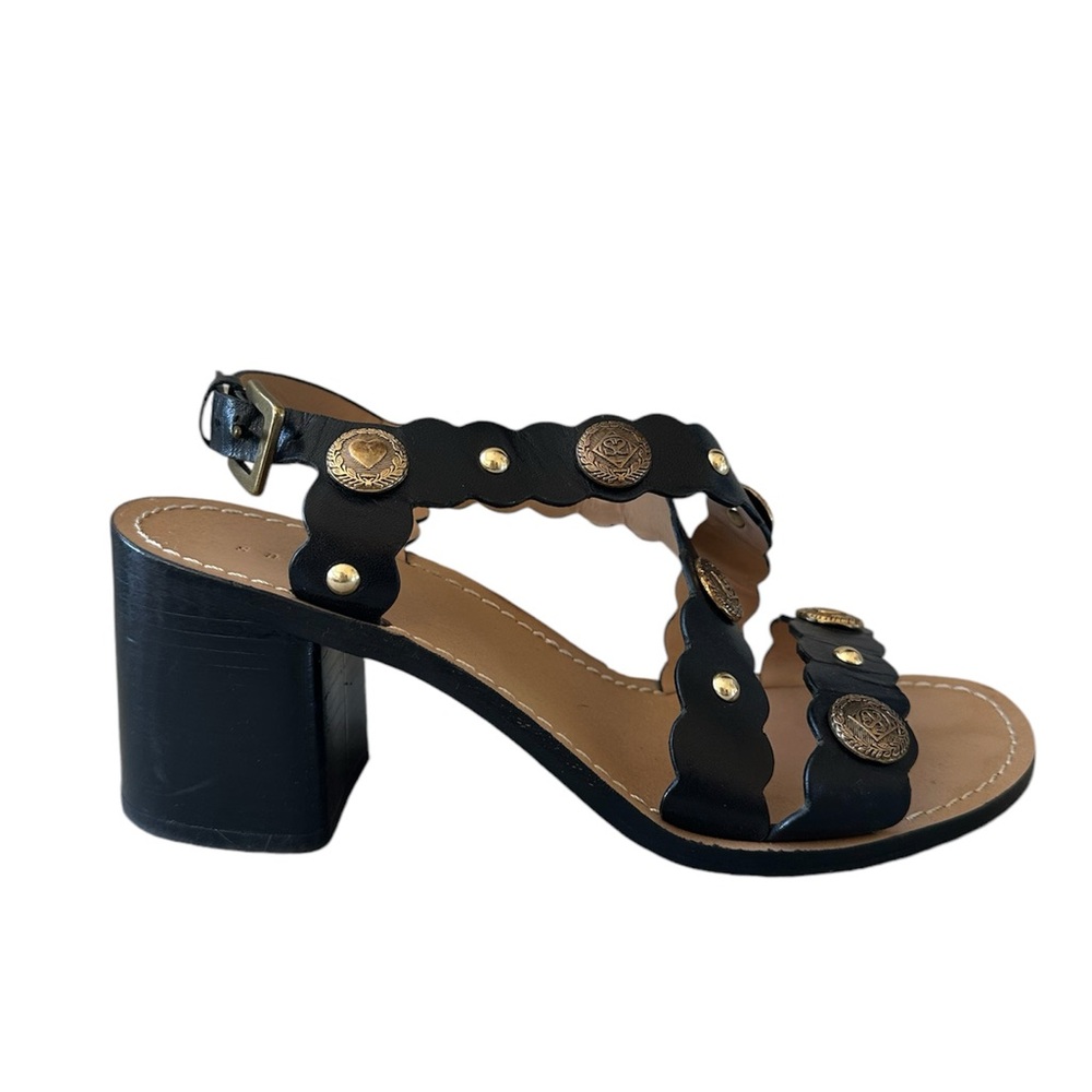 Sandro Paris | Vesper Leather Slingback Sandals